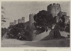 Conway Castle, Carnarvonshire af English Photographer