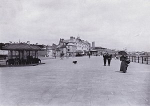 Cornwall: The Promenade, Penzance (B/W Photo) af English Photographer
