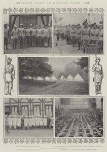 Kroningsgæster på Alexandra Palace Camp