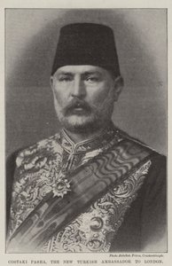 Costaki Pasha, den nye tyrkiske ambassadør i London af English Photographer