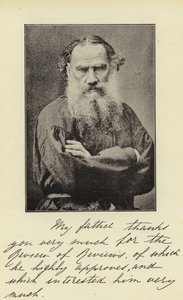 Grev Tolstoi af English Photographer