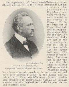 Grev Wolff-Metternich, kommende tysk ambassadør i Storbritannien af English Photographer