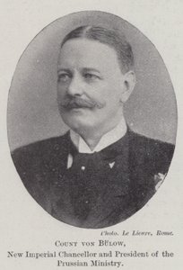 Grev von Bulow, ny kejserlig kansler og præsident for det preussiske ministerium af English Photographer