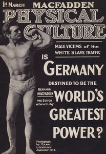 Cover of Physical Culture magazine, January 1913dani af English Photographer
