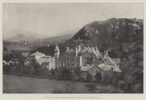 Craig-y-Nos Castle, Brecknockshire, Madame Pattis sæde