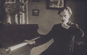 Cyril Scott, engelsk komponist, forfatter og digter (s/h foto) af English Photographer