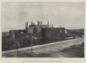 Deal Castle, Kent, sæde for Lord Herschell af English Photographer