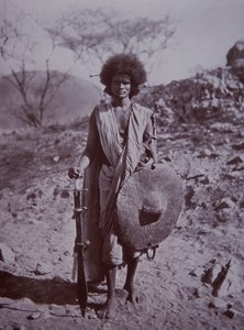 Dervish Hademdowah kriger, Sudan af English Photographer