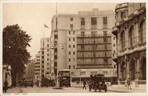 Dorchester Hotel, Park Lane, London (s/h-billede) af English Photographer