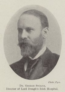 Dr. George Stoker, direktør for Lord Iveaghs Irish Hospital af English Photographer