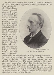 Dr Gerald H Rendall af English Photographer