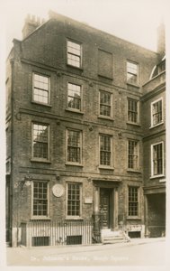 Dr Johnsons House, Gough Square, London af English Photographer