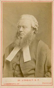 Dr. Kenealy, QC af English Photographer