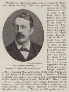 Dr. Villiers Stanford, komponist af Much Ado About Nothing af English Photographer