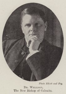 Dr. Welldon, den nye biskop af Calcutta af English Photographer