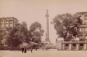 Duke of Yorks Column, London af English Photographer