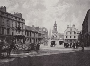 Dumfries, High Street af English Photographer