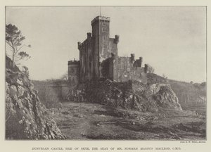 Dunvegan Castle, Isle of Skye, sæde for hr. Norman Magnus Macleod, CMG af English Photographer