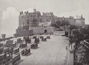 Edinburgh Castle, Esplanade af English Photographer
