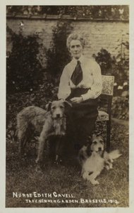 Edith Cavell af English Photographer