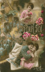 Edwardianische Postkarte