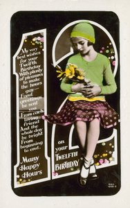 Edwardiansk postkort af English Photographer