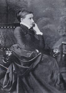 Elizabeth Stuart Phelps Ward (s/h-billede) af English Photographer