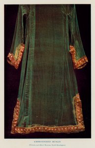 Broderet Muslin, Victoria and Albert Museum, South Kensington (foto) af English Photographer