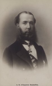 Kejser Maximilien af Mexico (s/h-foto) af English Photographer