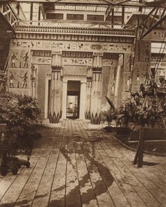 Indgang til Beni Hassans grav af English Photographer