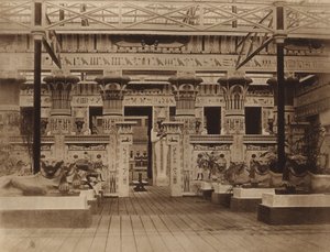 Indgang til den egyptiske domstol af English Photographer