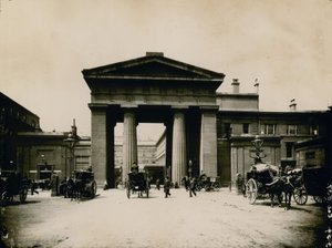 Euston Station, 1890 af English Photographer