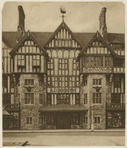 Facade af varehuset Liberty af English Photographer