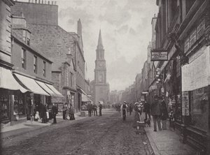 Falkirk, High Street af English Photographer