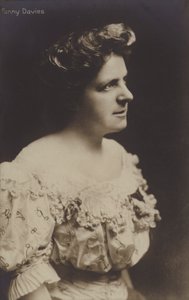Fanny Davies, britisk pianist af English Photographer