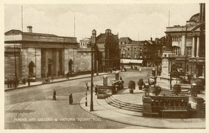 Ferens Art Gallery, Victoria Square, Hull (s/h foto) af English Photographer