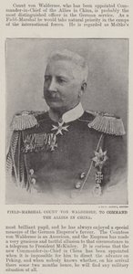 Feltmarskal grev von Waldersee, til at kommandere de allierede i Kina af English Photographer