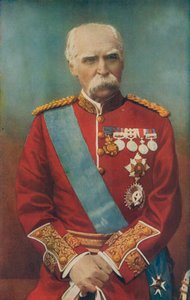 Feltmarskal Sir Donald Martin Stewart. Governor Royal Hospital, Chelsea af English Photographer
