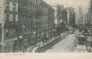 Fleet Street, London af English Photographer
