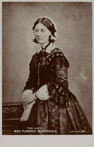Florence nightingale af English Photographer