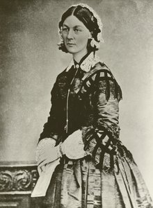 Florence Nightingale, britisk sygeplejepioner af English Photographer