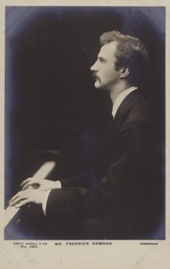 Frederick Dawson, engelsk pianist af English Photographer
