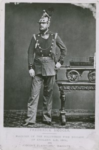 Frederick Hodges, grundlægger af det frivillige brandvæsen i England af English Photographer
