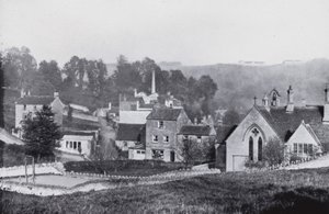 Freshford, der viser Sanatoriet (s/h-billede) af English Photographer