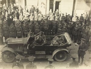 Fra et album med 134 fotografier forbundet med Første Verdenskrig, Vestfronten, 1914-18 af English Photographer
