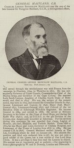 General Charles Lennox Brownlow Maitland, CB af English Photographer