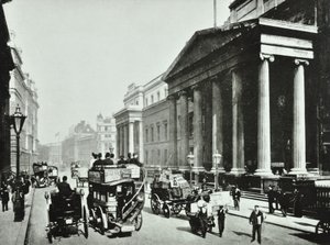 General Post Office, Saint Martins-le-Grand, City of London, 1890 af English Photographer