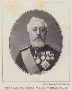 General Sir Henry Wylie Norman, GCB af English Photographer
