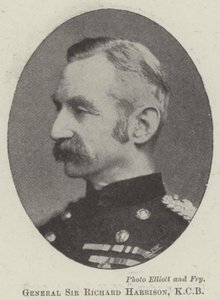 General Sir Richard Harrison, KCB af English Photographer