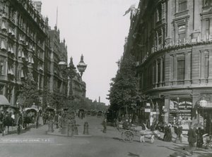 Generel udsigt over Northumberland Avenue af English Photographer
